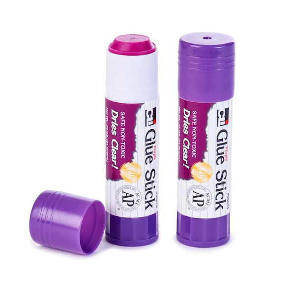 Charles Leonard Purple Glue Sticks, 0.74 oz., 36PK 95674 - main